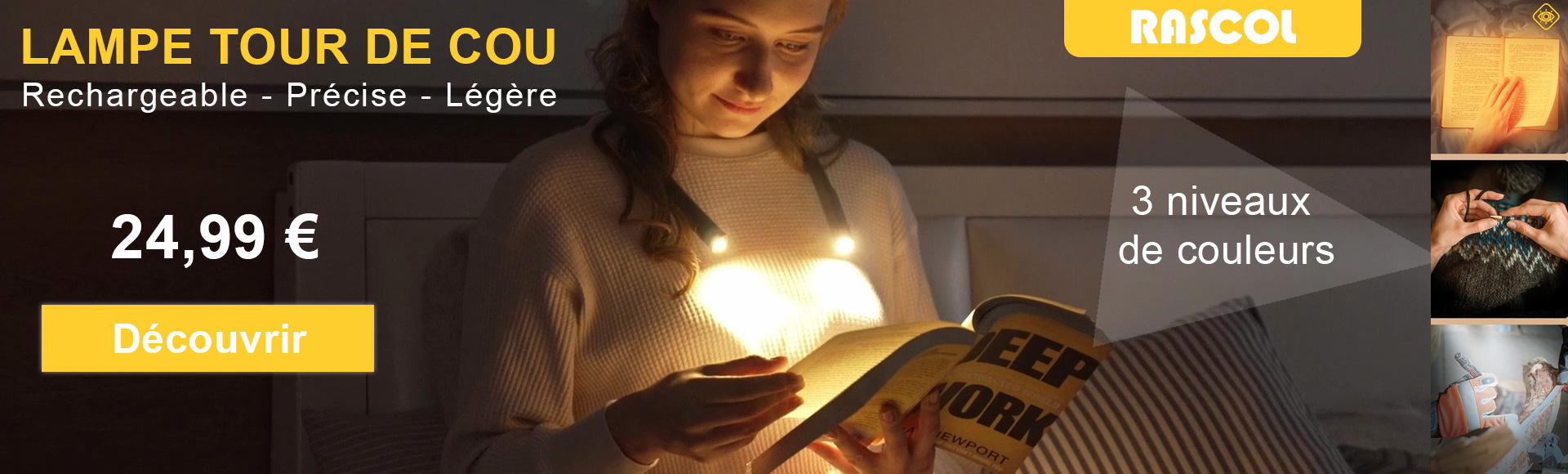lampe tour de cou